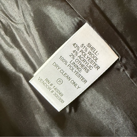 Chadwicks Navy and Green Plaid Wool Blazer - Picture 4 of 9